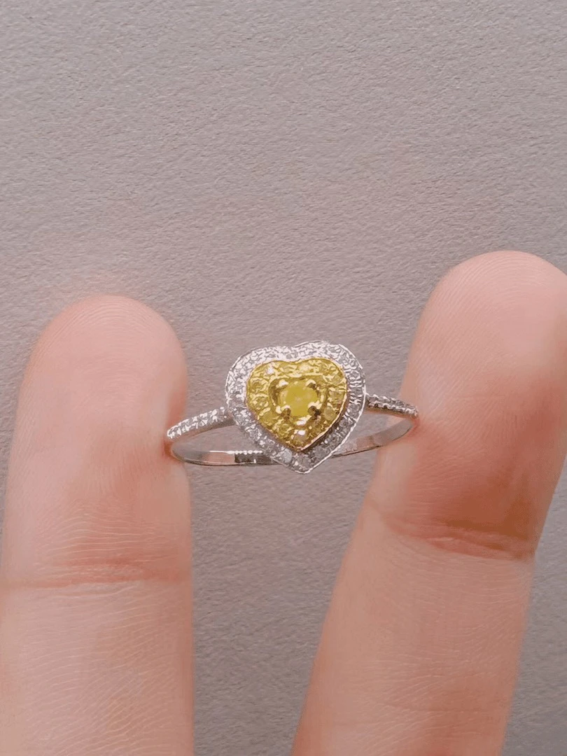 【六言臻选01x】18k金 爱心戒指