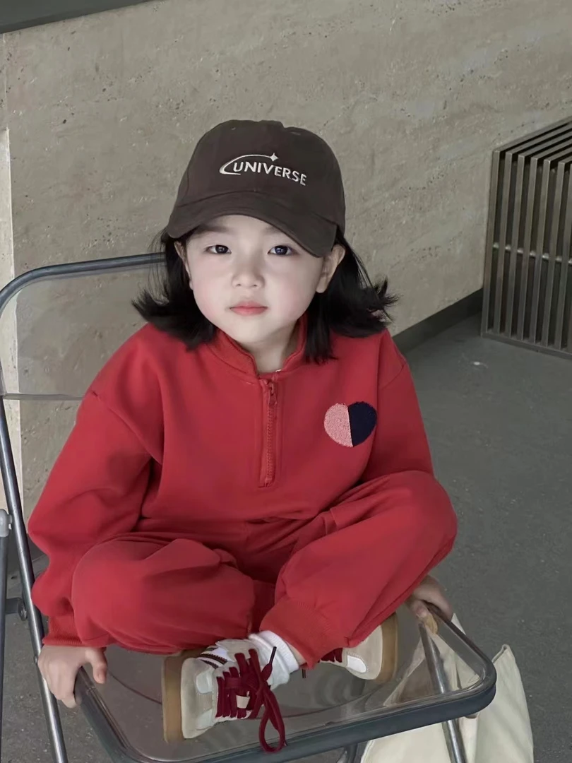 棉小九 儿童百搭潮感运动套装（小童）581128