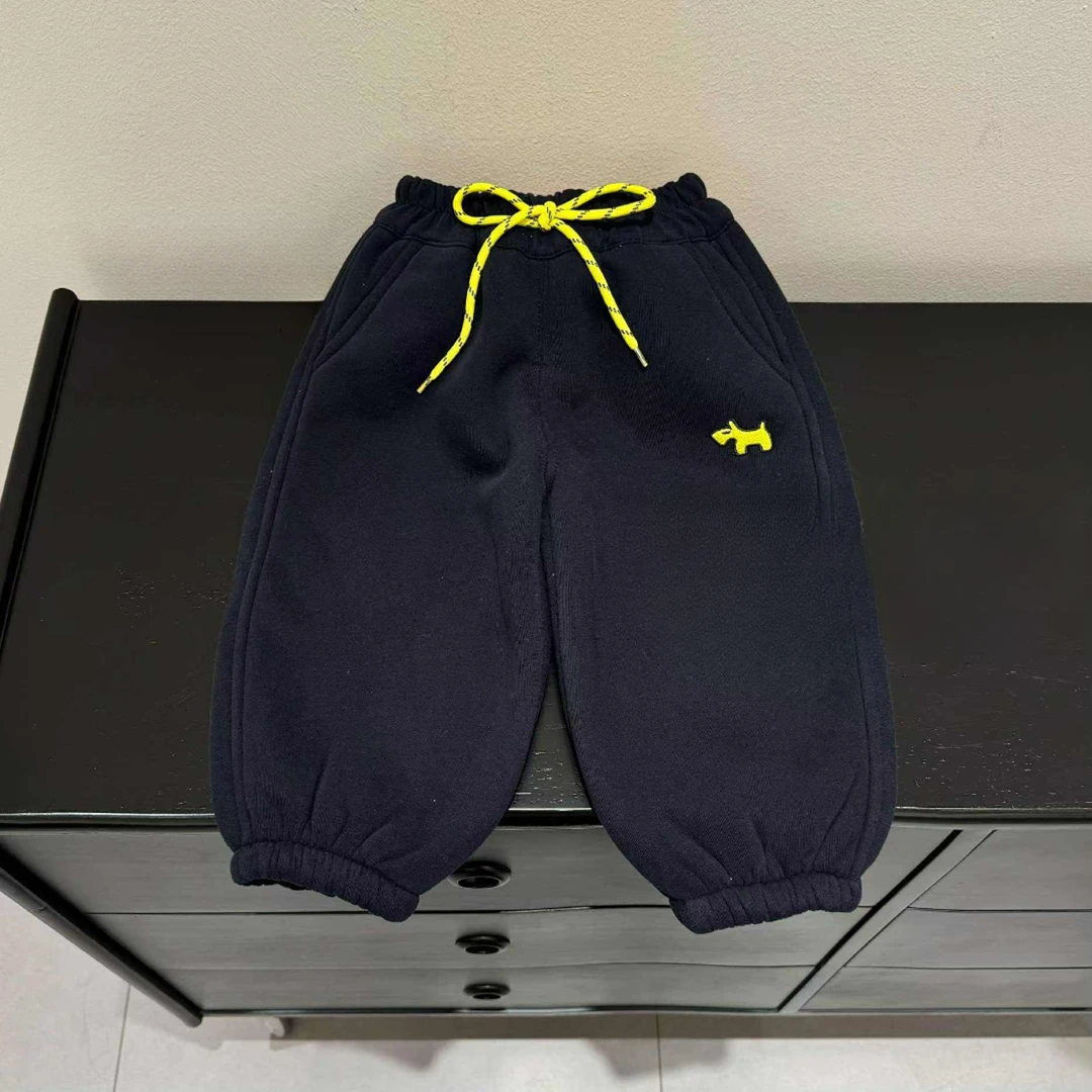 【小木马】棉小九儿童潮酷街头加绒羊驼裤（小童）581291