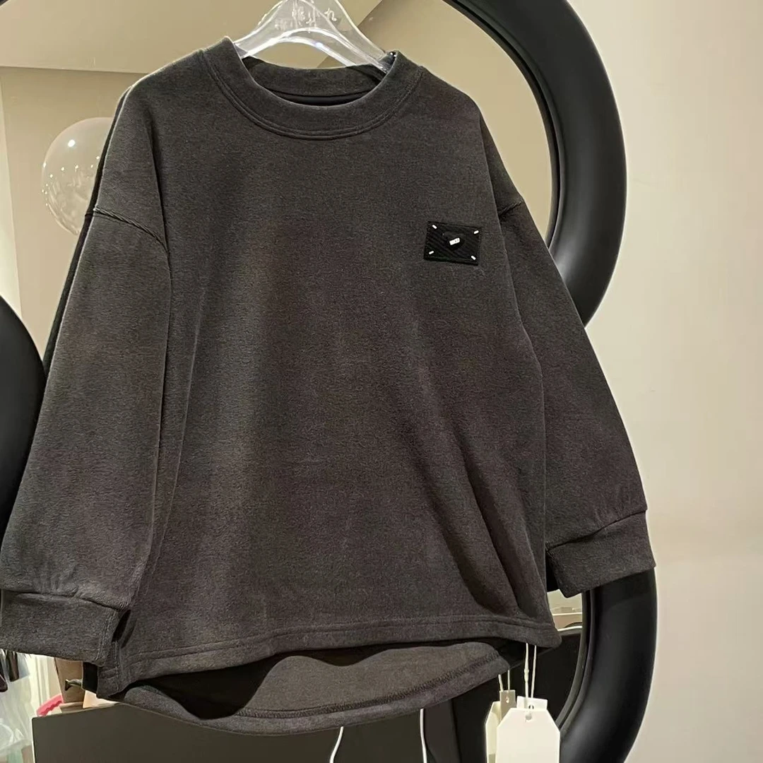 棉小九儿童小贴标休闲打底衫（中大童）471224