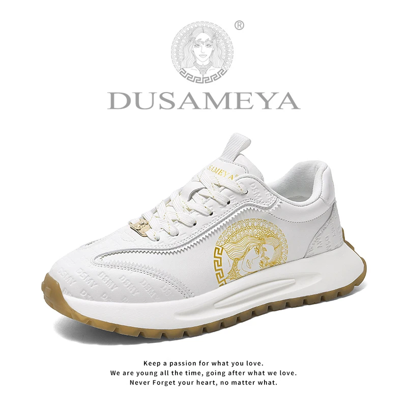 DUSAMEYA/杜莎米娅春季新款轻奢时尚百搭潮流休闲潮鞋