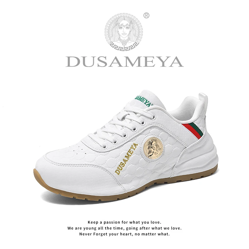 DUSAMEYA/杜莎米娅高端港风休闲包底鞋轻奢时尚百搭厚底情侣鞋