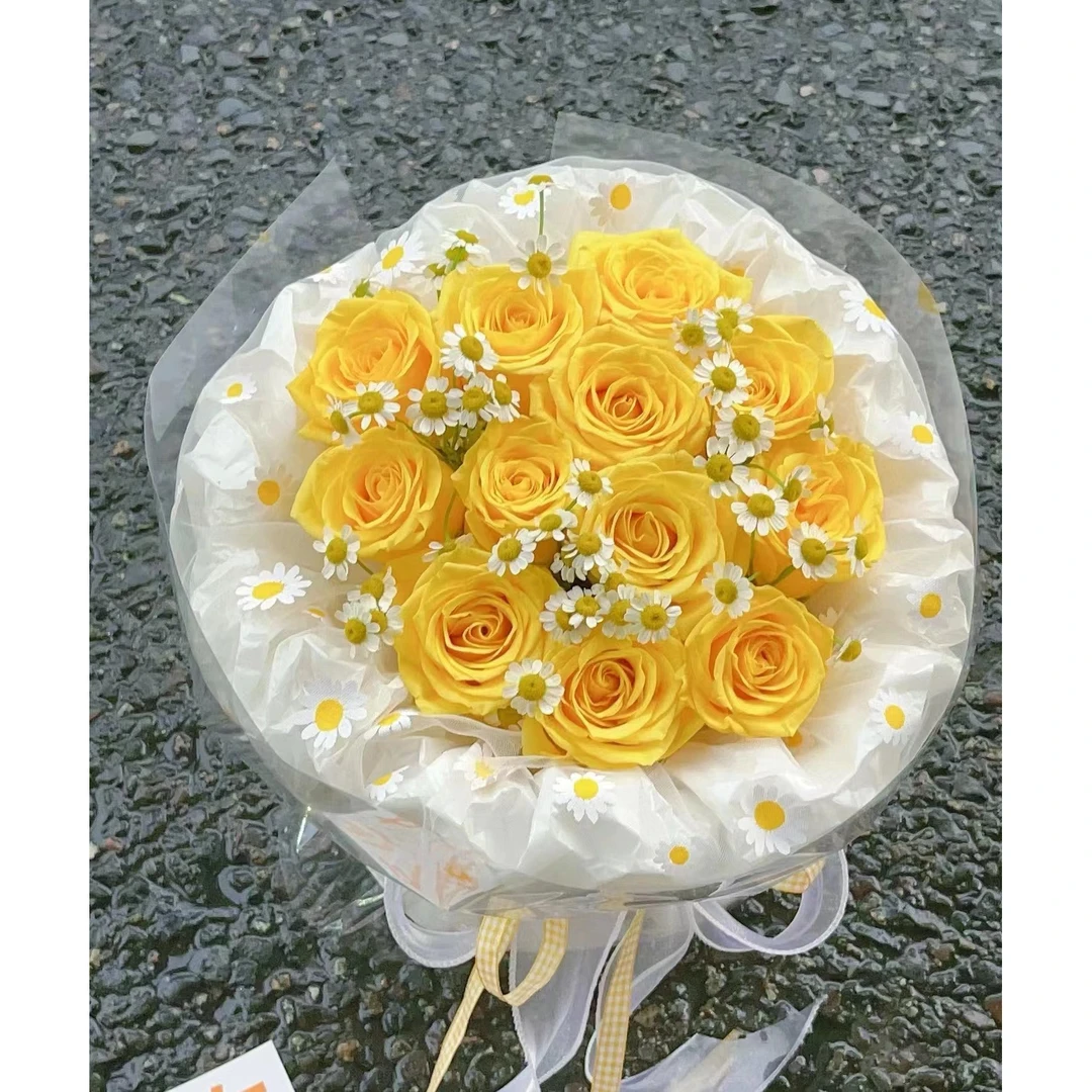【金枝玉叶玫瑰】高品质颜值黄色系鲜切花高贵典雅清新淡雅