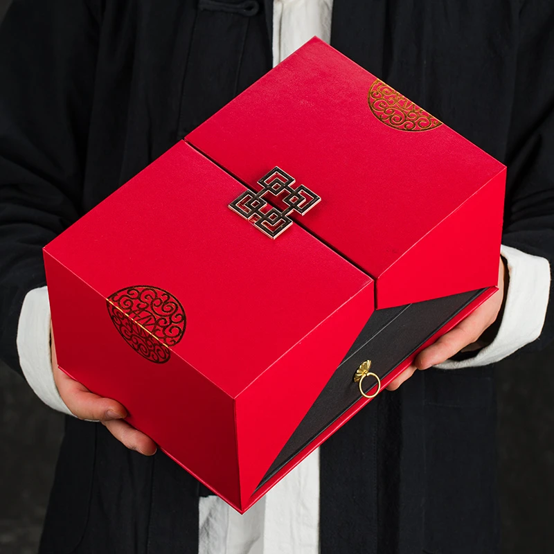 喜礼金骏眉2023新茶正宗武夷山红茶小罐装散装送礼茶叶礼盒装400g