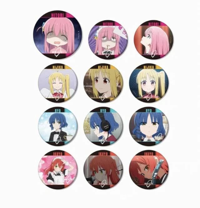 孤独摇滚 孤独摇滚名场面吧唧 日谷正品现货盲盒直播间代拆