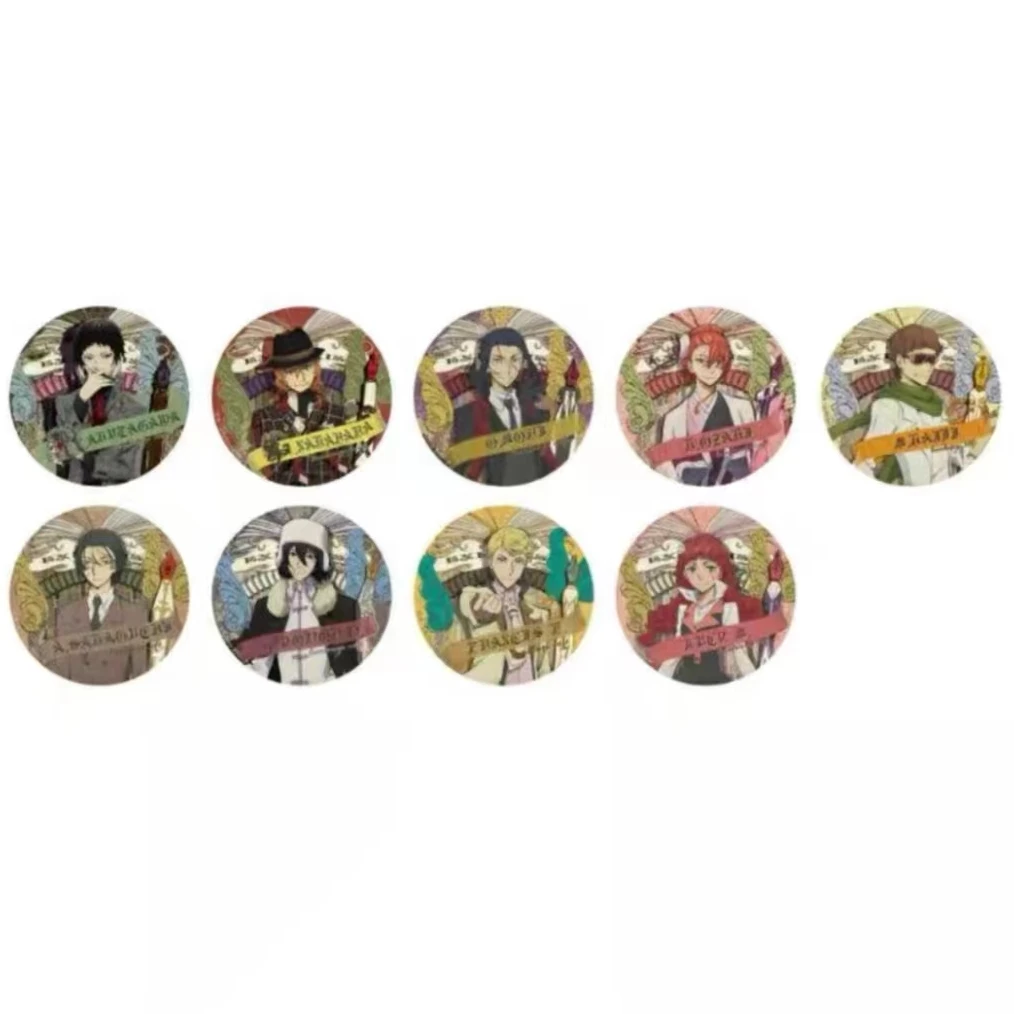 文豪野犬 文豪文房具系列B款吧唧 日谷正品现货盲盒直播间代拆