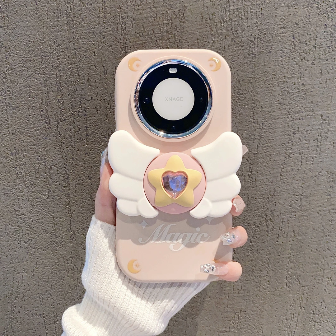 （华为Mate60系列）银镜小胖墩适用华为Mate60/60Pro/60Pro+手机壳