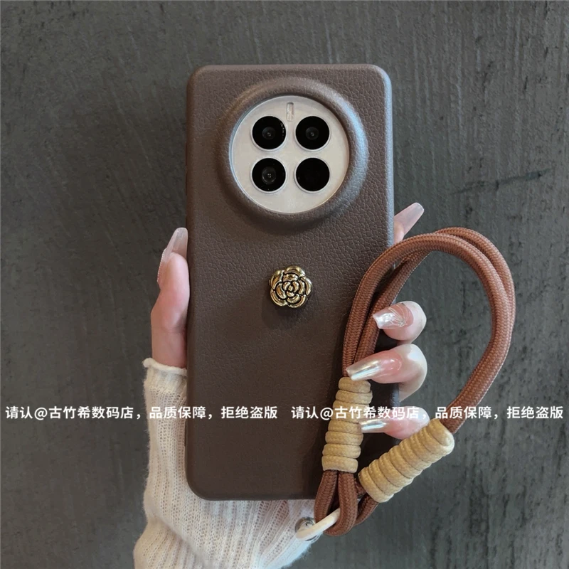 （华为Mate50系列）皮纹TPU适用华为Mate50/华为Mate50Pro手机壳潮