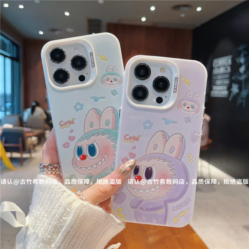 磨砂彩银适用苹果16/iPhone/华为荣耀/OPPO/VIVO/小米手机壳保护