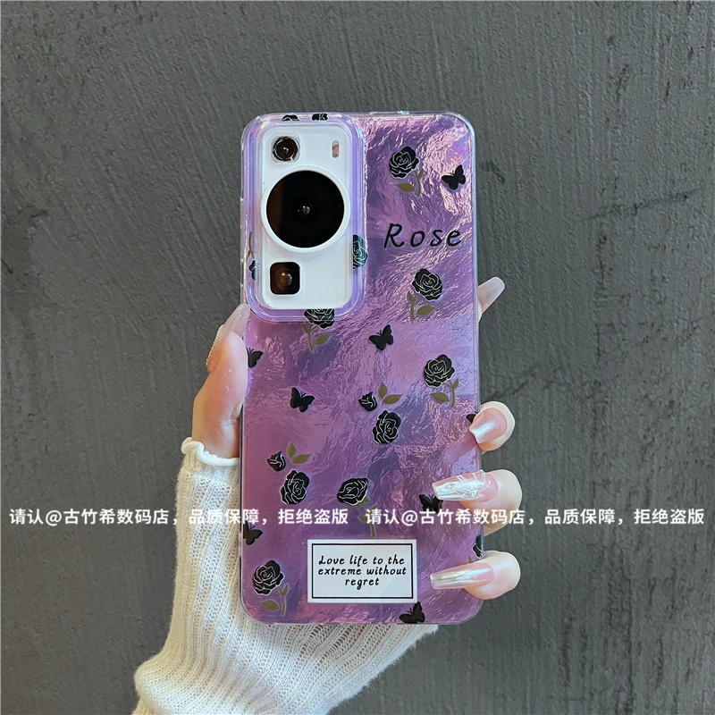 (华为P60系列)漩涡壳适用华为P60/华为P60Pro/华为P60Art手机壳潮