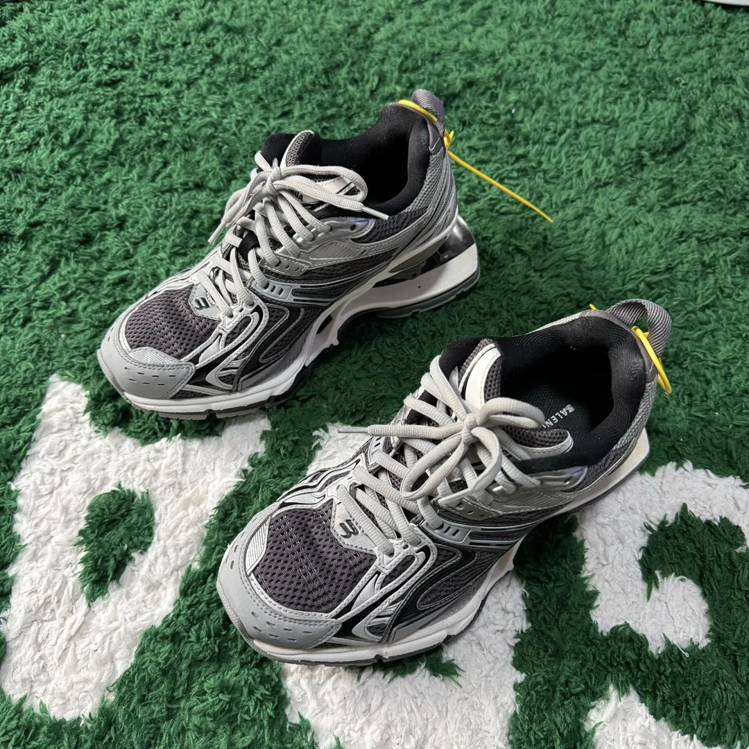 99新 Balenciaga/巴黎世家 X-pander灰色 弹簧鞋 37码