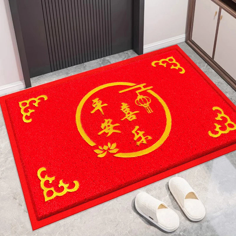 入户门地垫进门大门口地毯出入平安丝圈门垫脚垫踩脚垫子进户家用