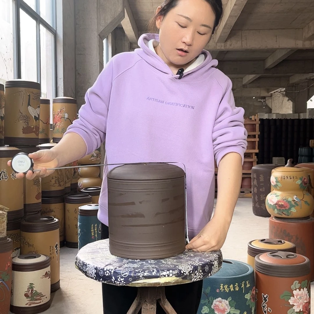 【闪购商品】紫砂茶叶罐
