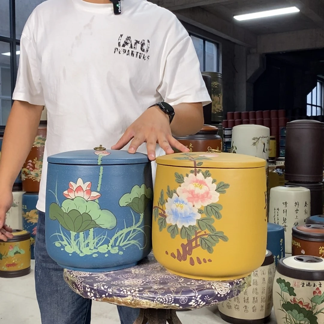 紫砂茶叶罐茶叶罐