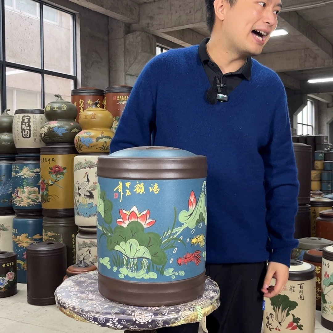 紫砂茶叶罐茶叶罐