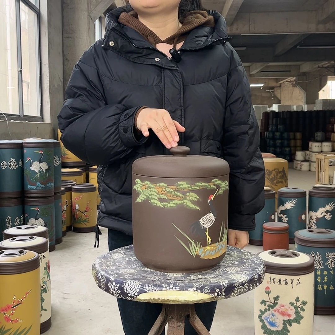 【闪购商品】紫砂茶叶罐