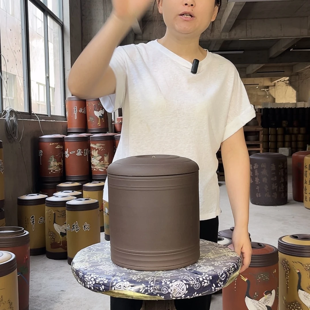 【闪购商品】紫砂茶叶罐