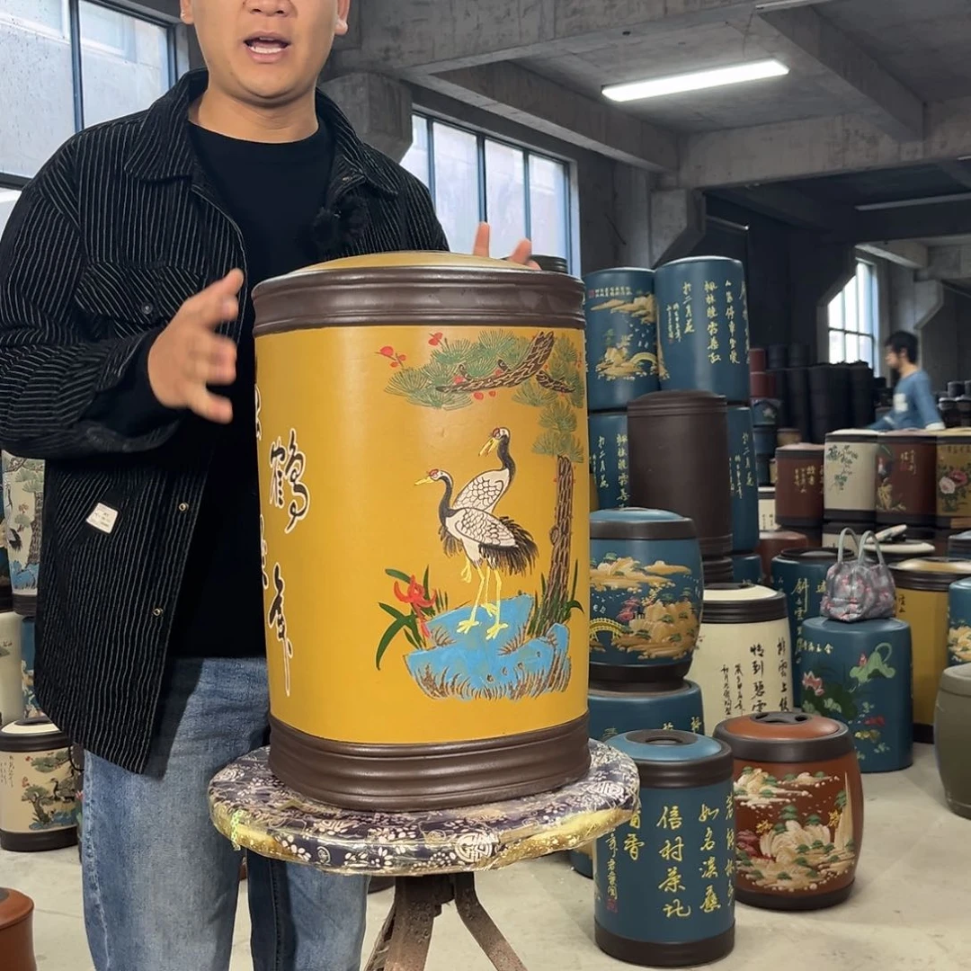 紫砂茶叶罐茶叶罐