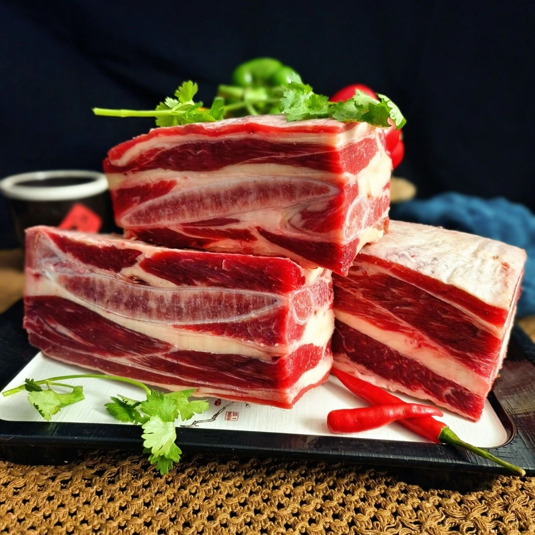 内蒙甄选 黄膘牛排5斤四肋黄膘牛排 产地直发