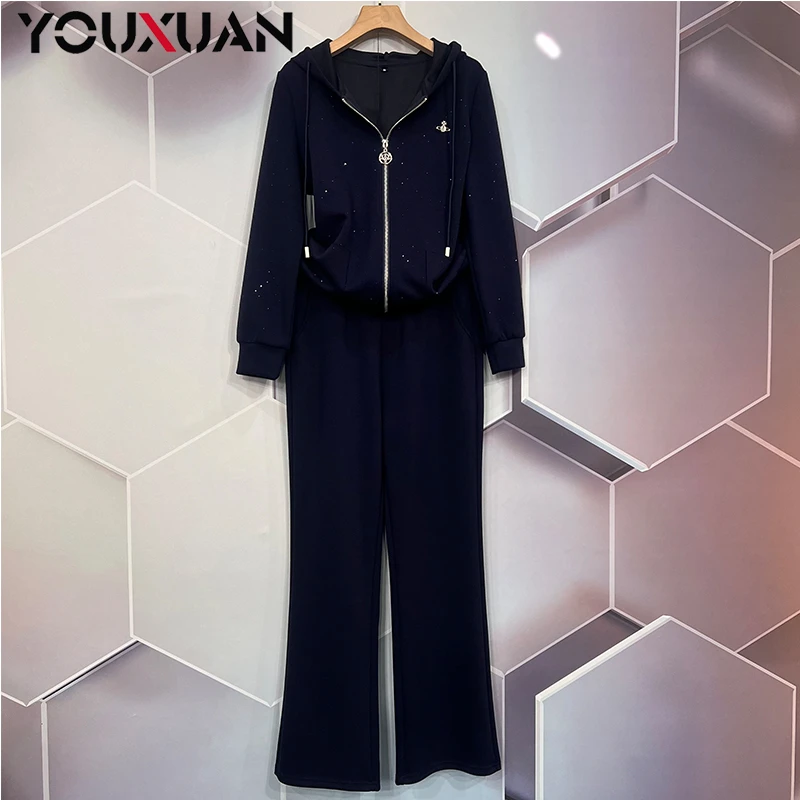 【高端定制】【设计师】2024秋冬新款女装时尚气质显瘦轻奢套装89161