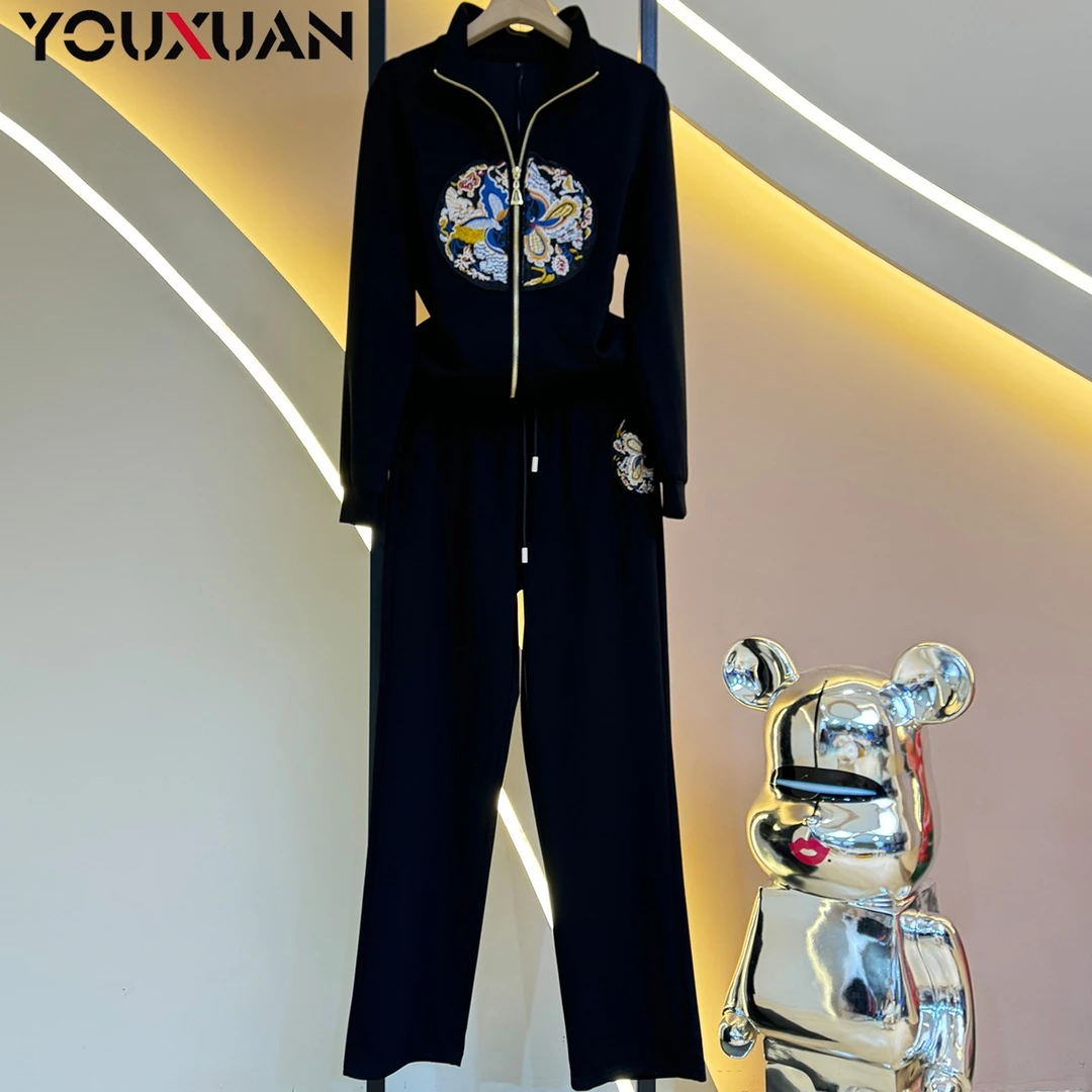 2024新品夏季女装显瘦百搭韩版时尚休闲气质长袖运动套装98326