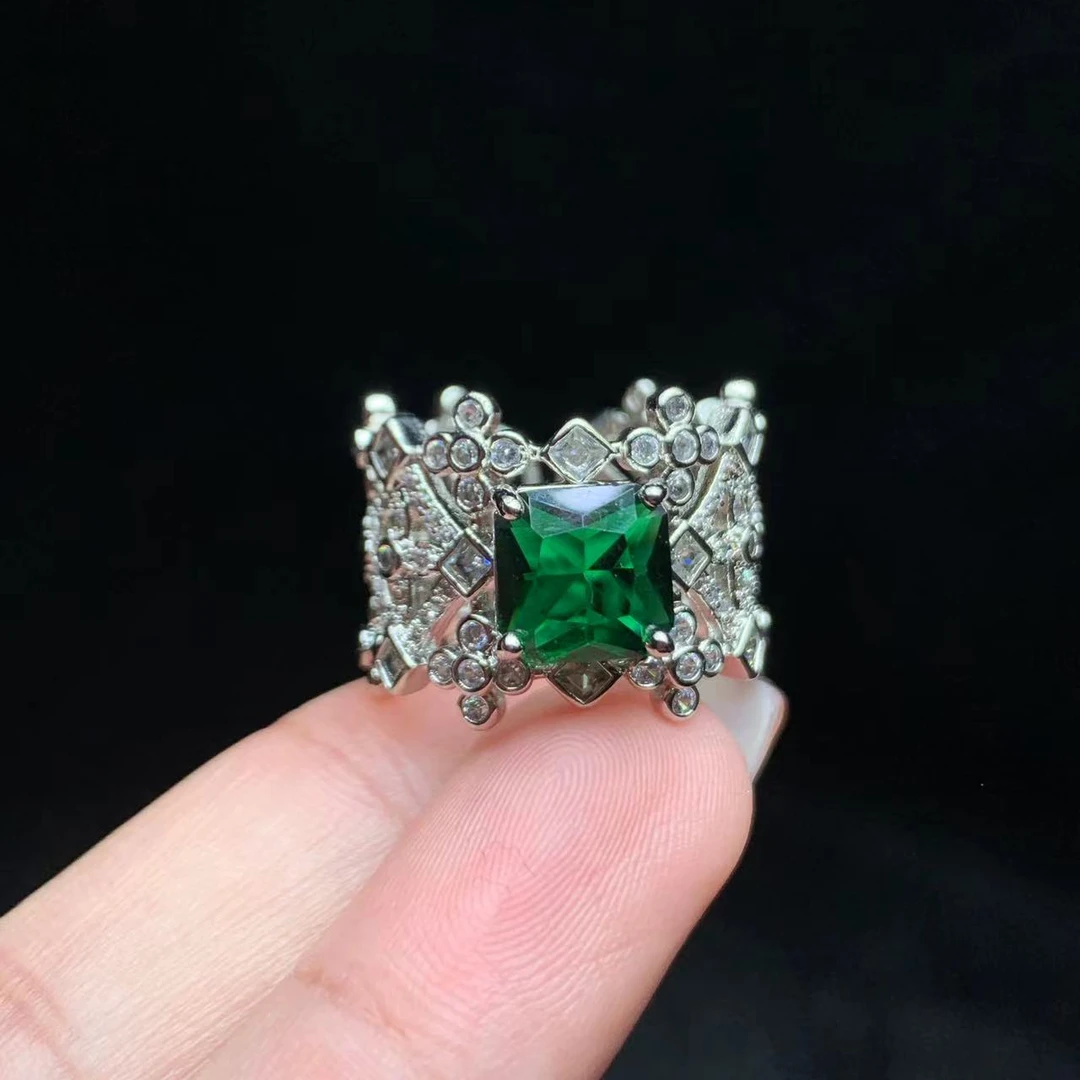 戒指 9 CY209 精美珠宝戒指【尺寸8*8*6mm】