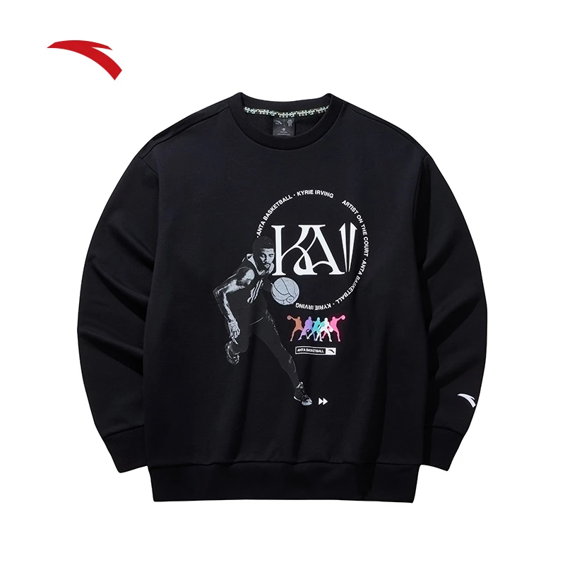 ANTA/安踏篮球系列欧文男女连帽卫衣|2024秋季款休闲时尚运动上衣