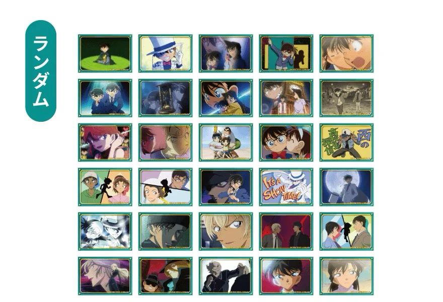 【嘟嘟代拆】名侦探柯南 land 场贩tv卡 随机一包（1包3张）