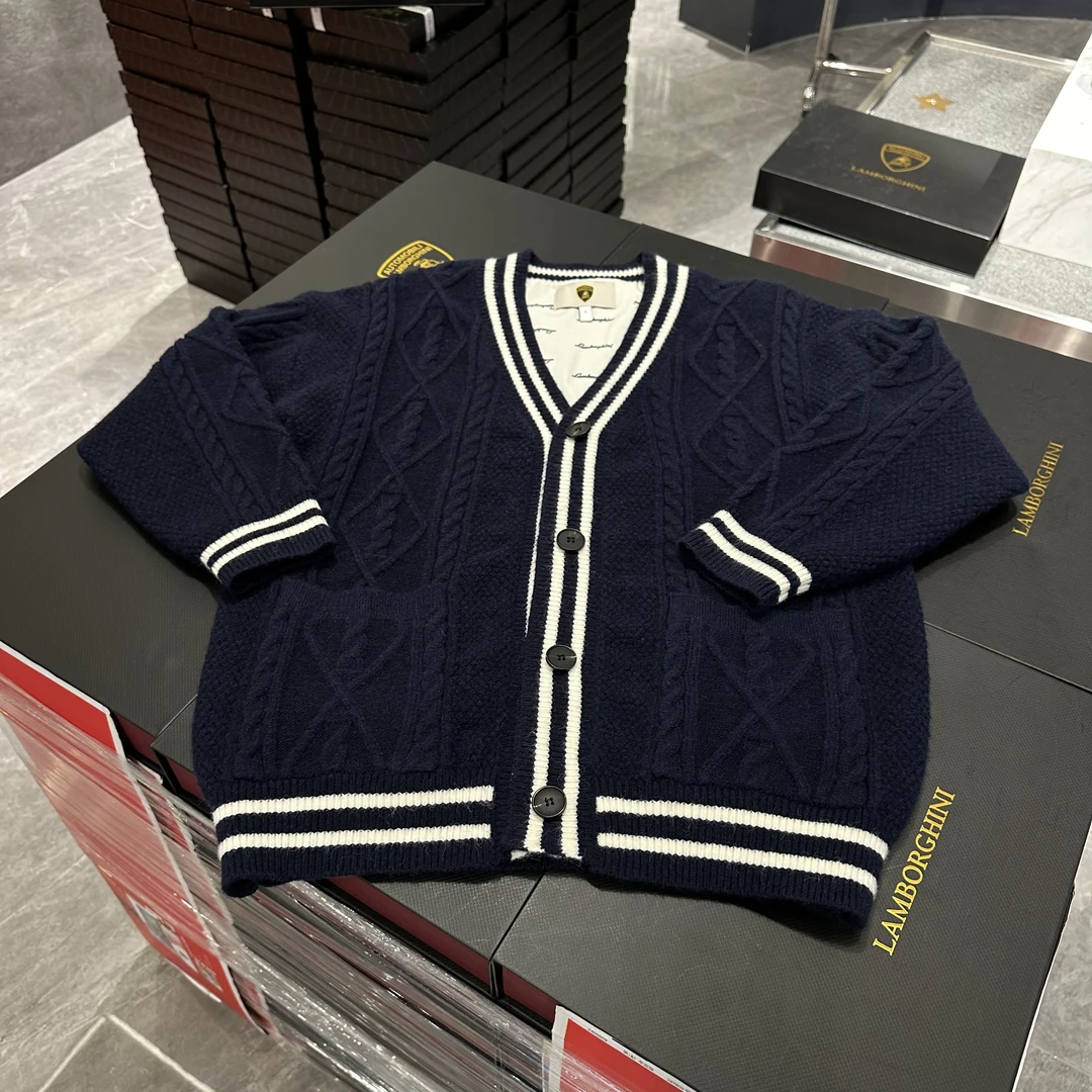 [兰博基尼]新款奢享开衫毛衣M2021