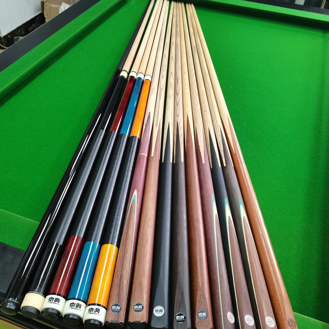 台球杆球房公杆小头斯诺克中式黑8八桌球杆球房公杆手工台球杆