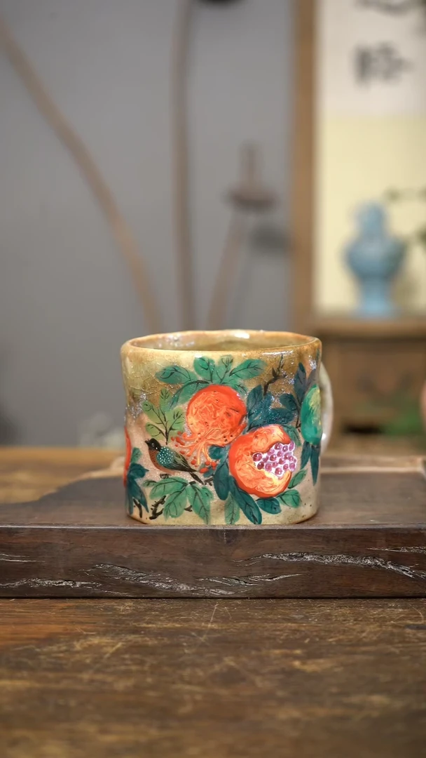 【闪购商品】杯景德镇纯手工手绘陶瓷
