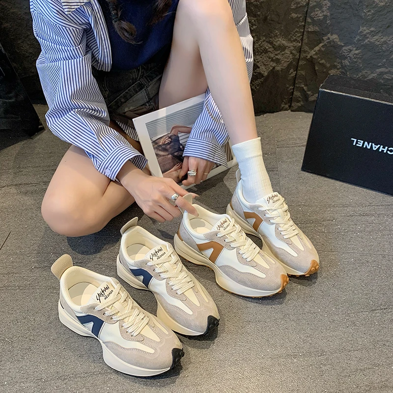 【千寻好物】小蛮腰华夫阿甘鞋时尚百搭运动休闲鞋A1878