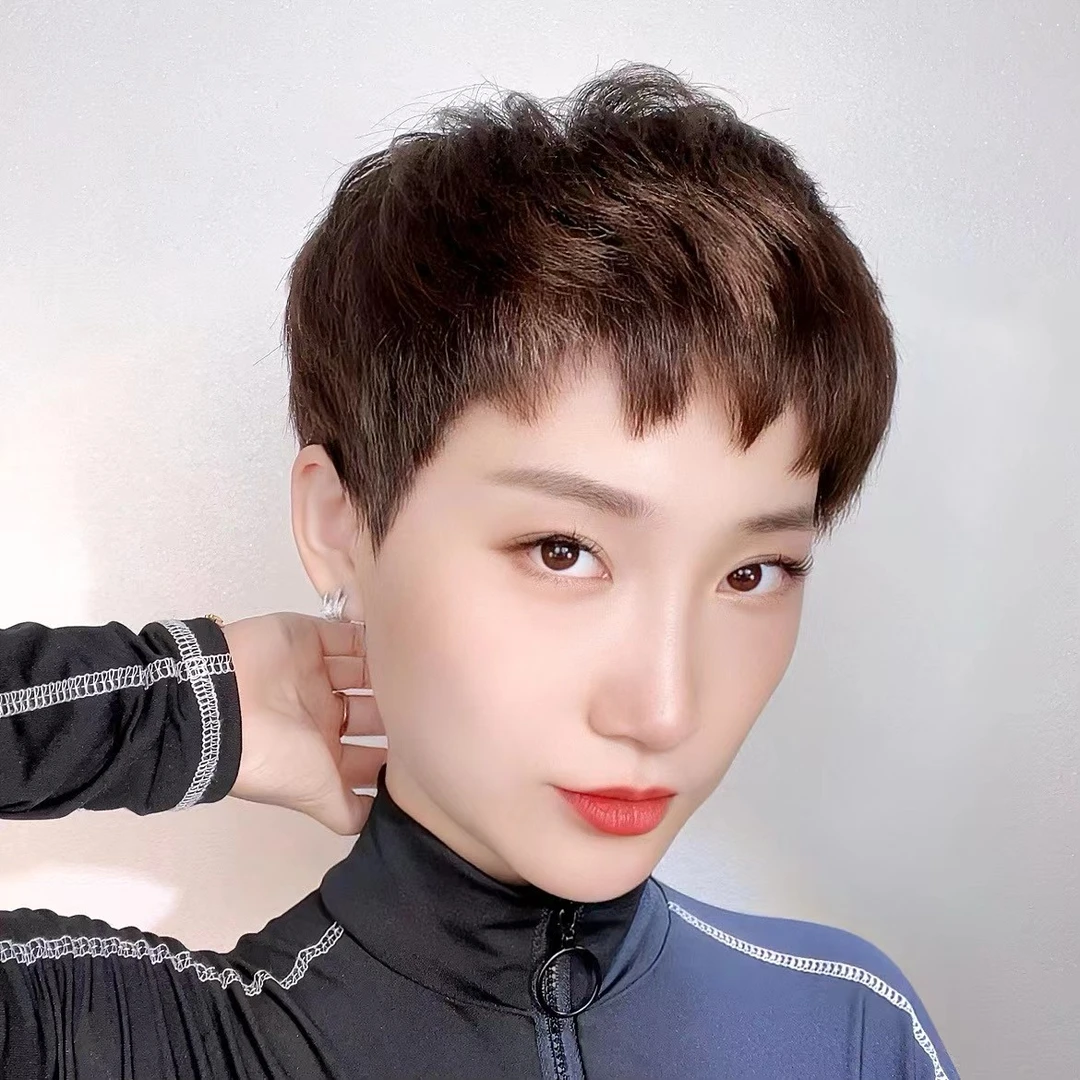 YUANYE/原也大块狗啃假发-定制全手织 （定制款不支持退货）