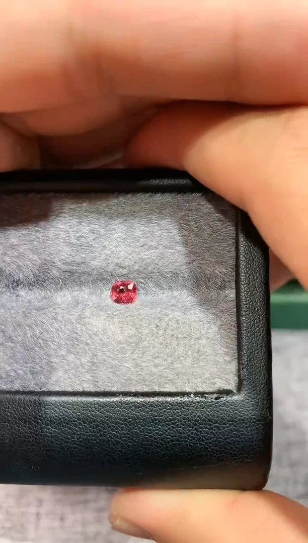 【闪购商品】定制尖晶石裸石未镶嵌枕型   粉蔷薇色调  0.48ct