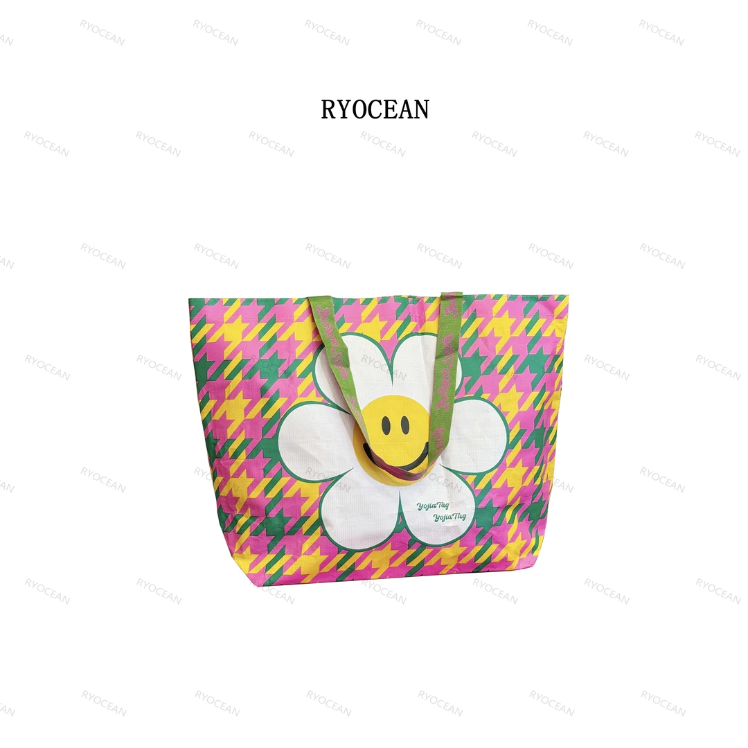 RYOCEAN新年多功能防水轻便可折叠宽环保袋购物袋行李袋