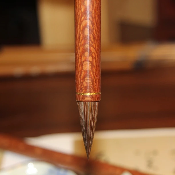 善琏湖笔 牛耳毫 书法山水花鸟行书 出锋3.0