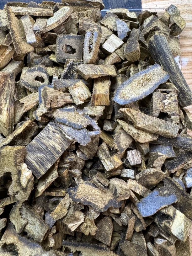 海南绿奇楠原材料熏香打粉50g