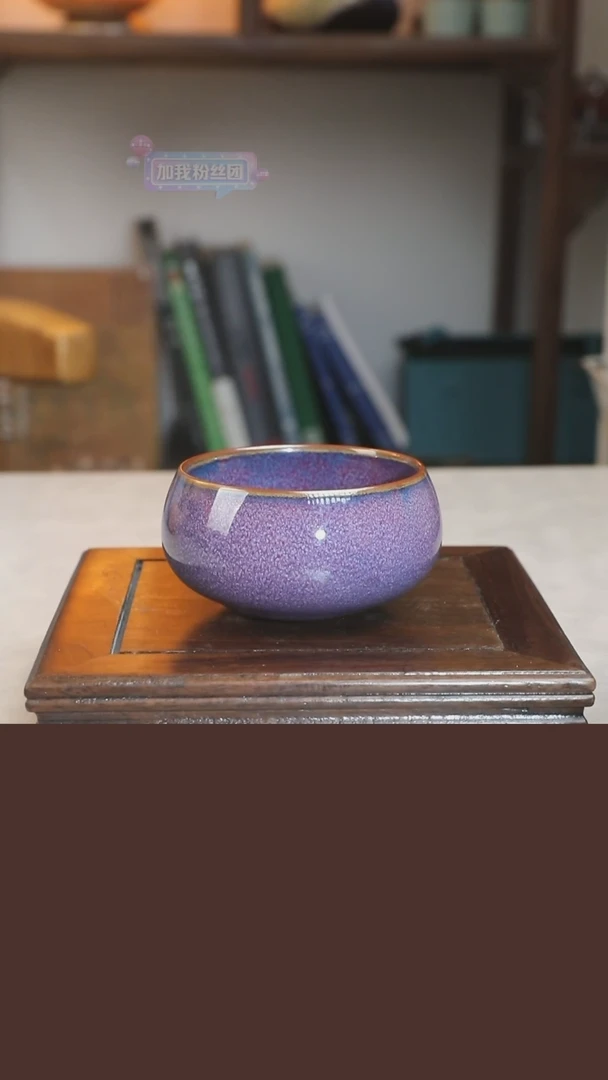 【闪购商品】瓷片080 梦幻星空禅定杯 何 *