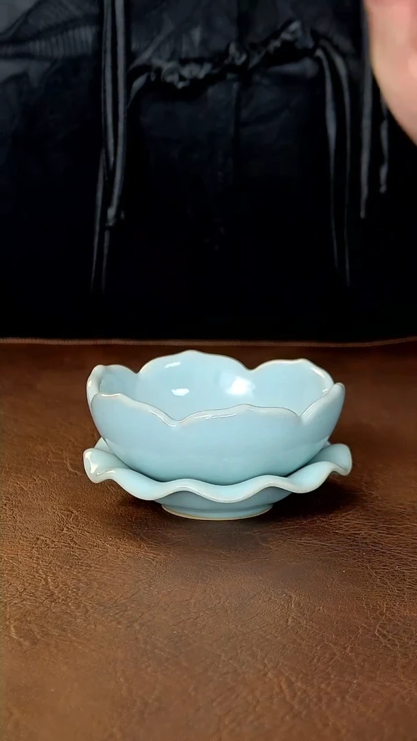 【闪购商品】陶瓷特 汝瓷莲花茶滤