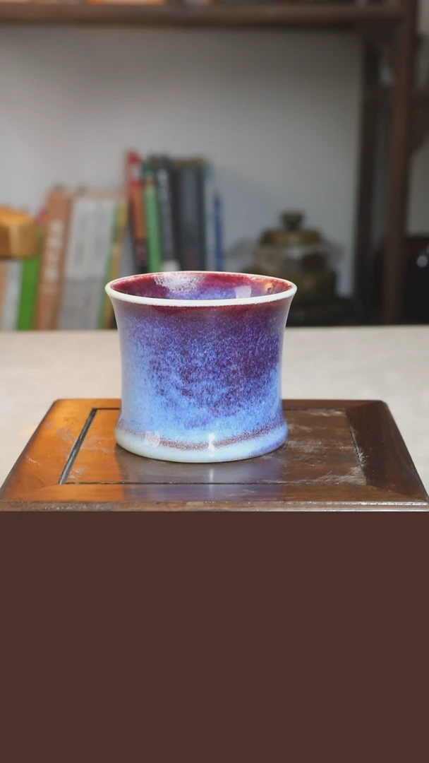 【闪购商品】瓷片211 47玉石釉弧腹杯 浩