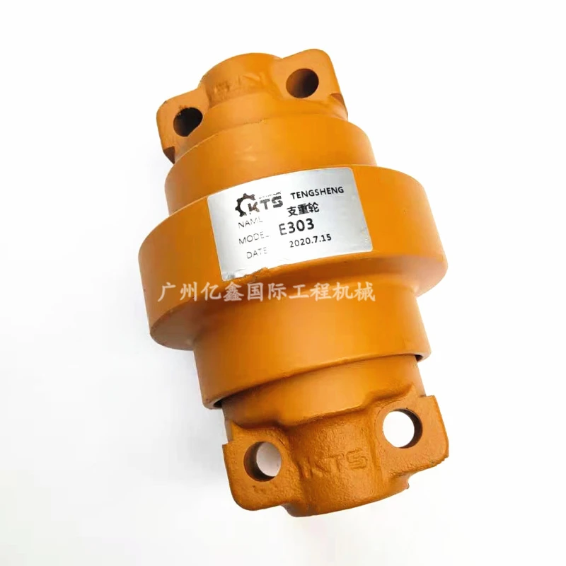 适用挖机卡特303/305.5/304/306CDE支重轮压带轮支撑轮行走底地轮