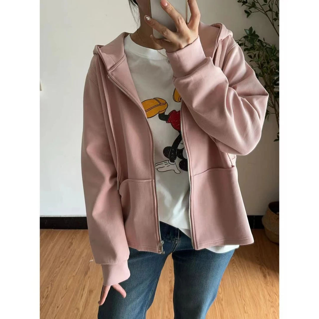 苗苗家【大口袋外套】常规版空气棉连帽外套