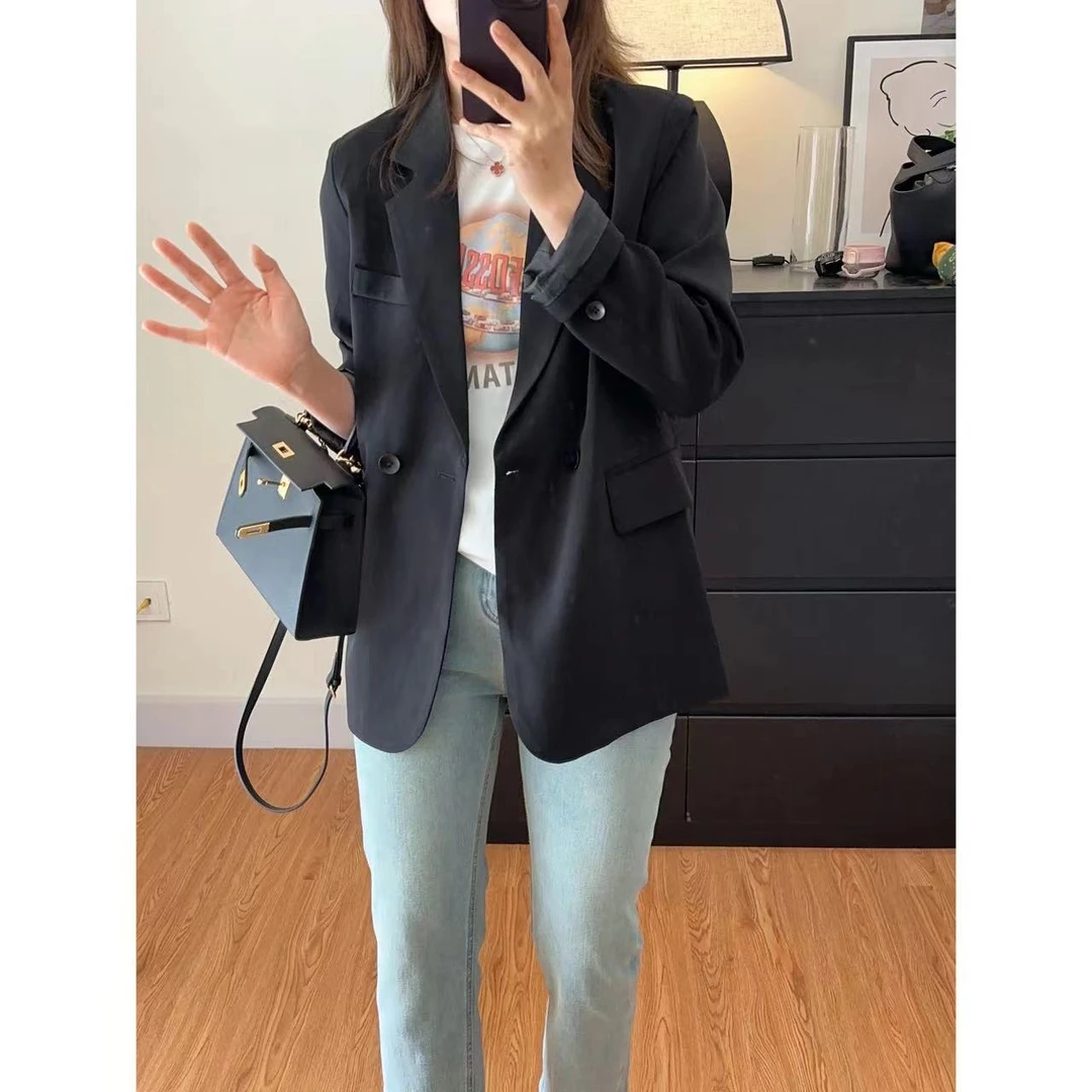 苗苗家【后两扣西服】气质小西服上衣