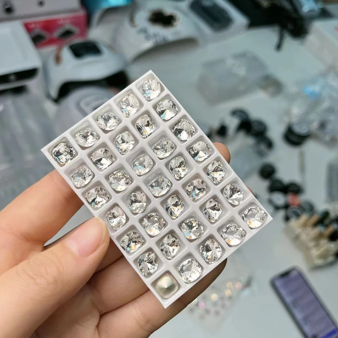 美甲精品古法切8✖️8肥方钻