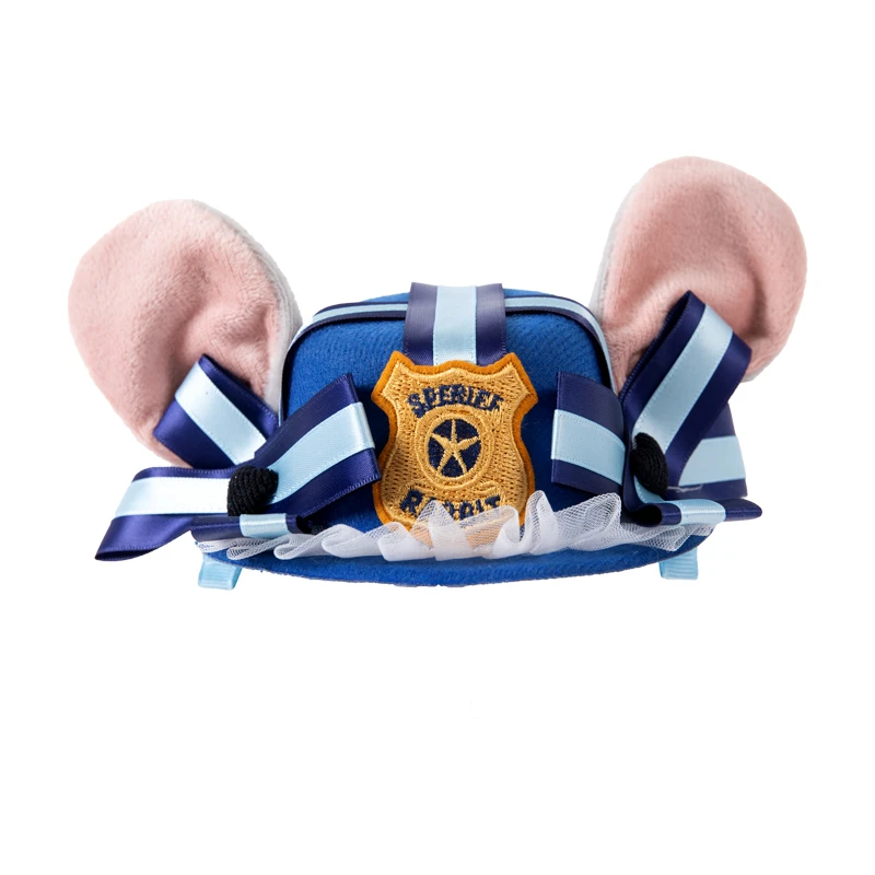 66公主原创设计 女童帽子卡通兔子制服帽儿童洛丽塔朱迪帽 M058