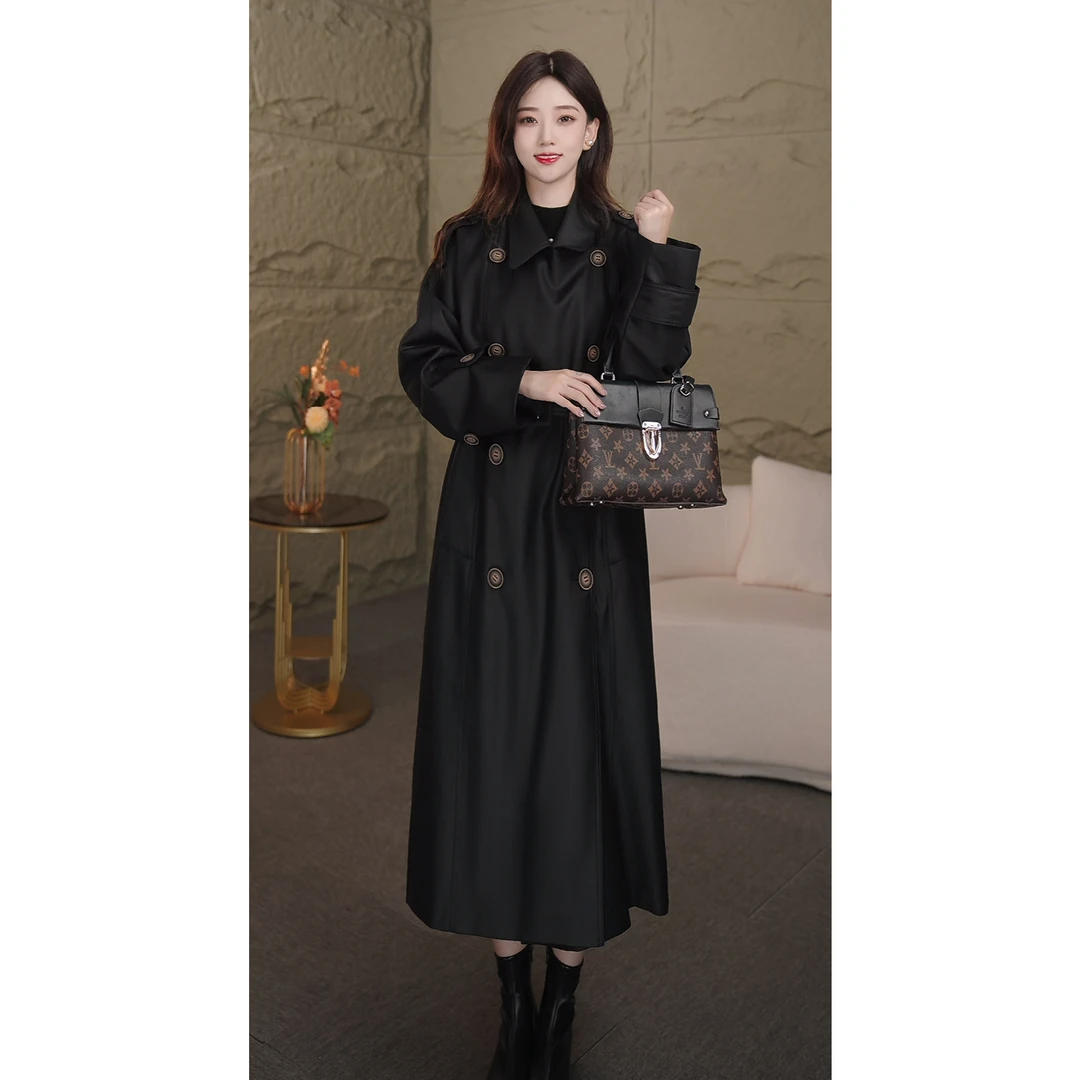 2024秋季新款风衣女收腰显瘦时尚百搭设计款高端气质外套