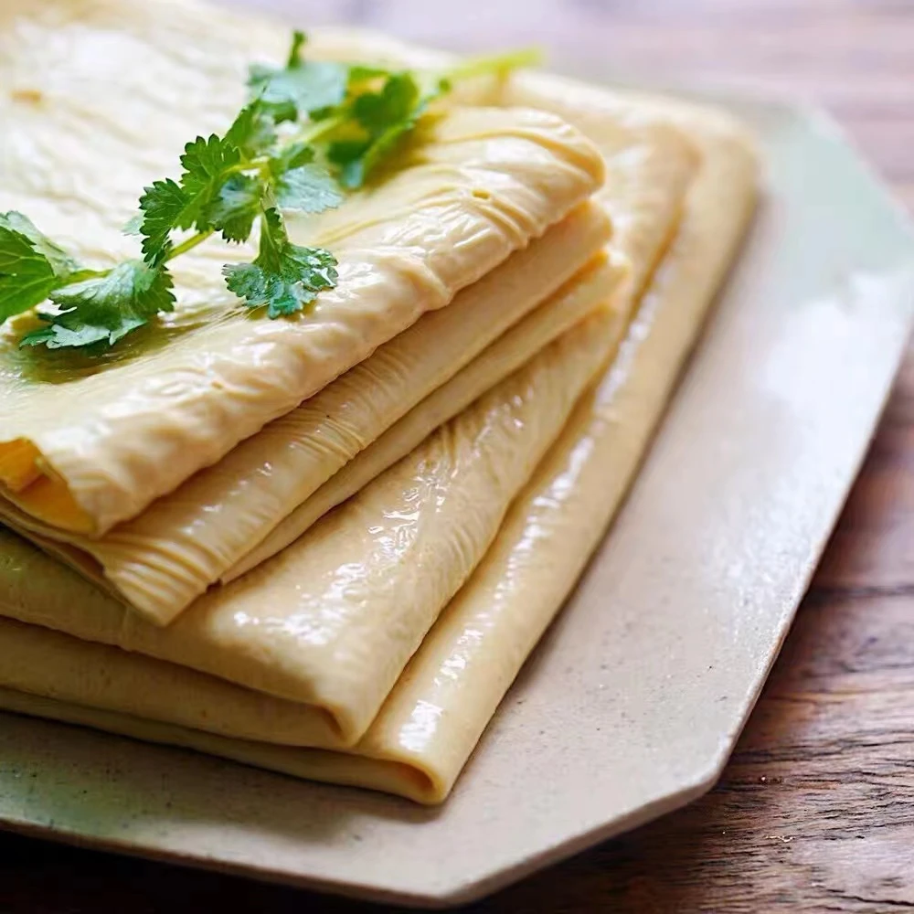 原汁豆皮豆腐公馆云南石屏豆皮豆腐皮手工制作零添加360克/袋