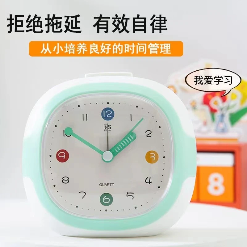 床头小闹钟学生专用起床神器儿童女孩2024新款闹铃闹钟学生专用