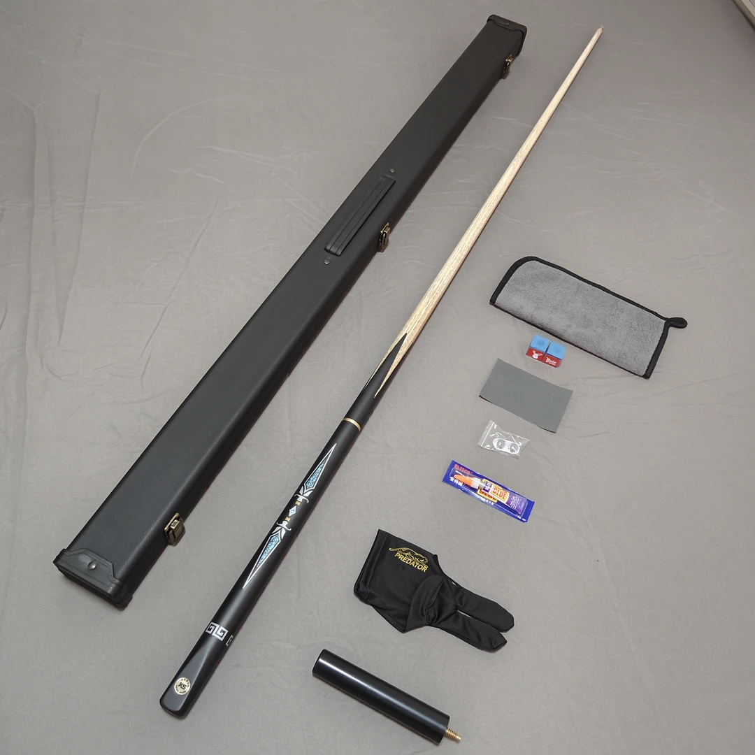 【蓝剑】战神1台球杆小头杆高级白蜡木3/4分体杆花式九球中式桌球杆