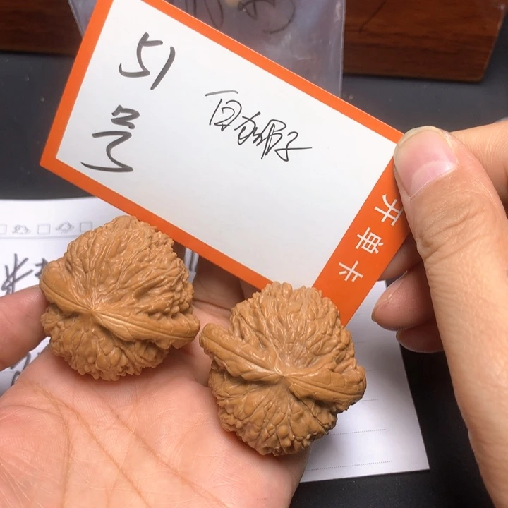 核桃核雕精品老树果儿51号